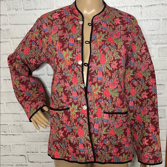 Orvis Jackets & Blazers - Orvis reversible quilted floral jacket